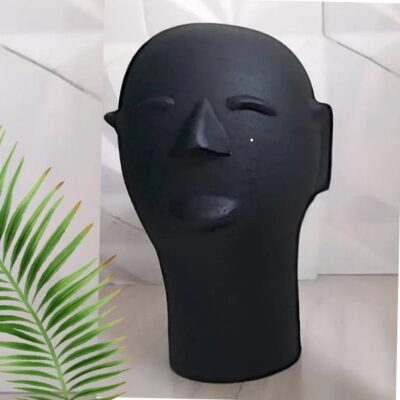 Cabeça de Cerâmica da Mestra Cida Lima – G Preta