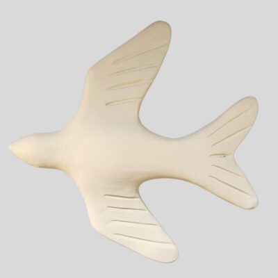 Andorinha de Cerâmica Off White – Tamanho G – DEAL