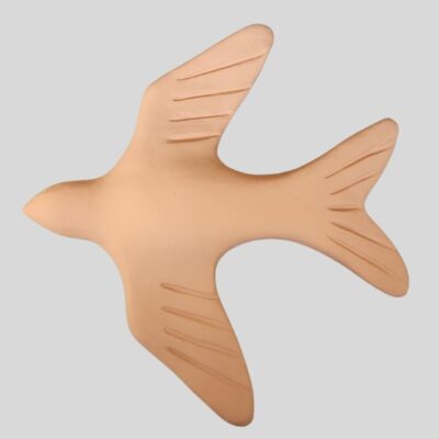 Andorinha de Cerâmica Salmão – Tamanho G – DEAL