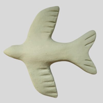 Andorinha de Cerâmica Verde Claro – Tamanho P – DEAL