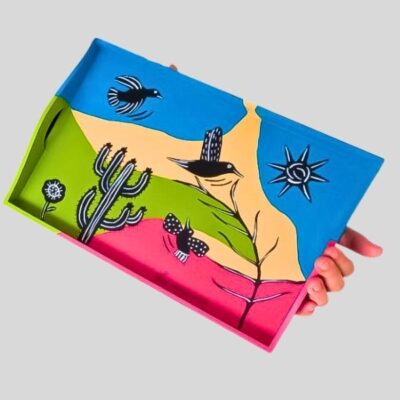 Bandeja Cordel Colorido – 36x24cm – Modelo BCC2