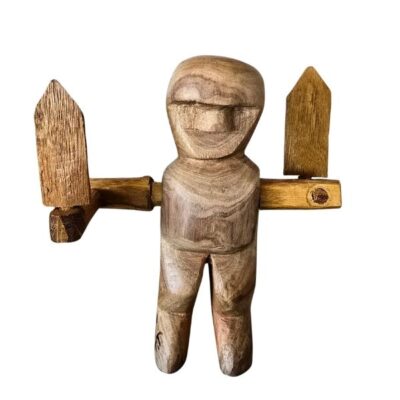 Homem Catavento – Madeira – Fida