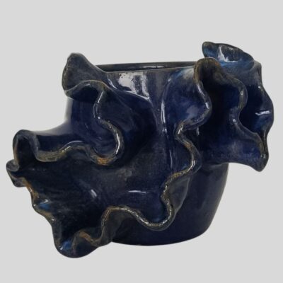 Vaso de Cerâmica Vitrificada | Coleção Essência da Calliandra | Modelo EK3