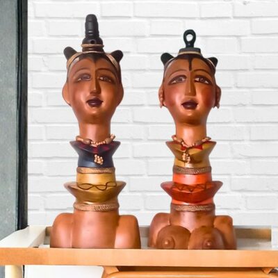 Par de Deusas Africanas – 70cm