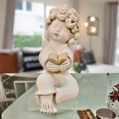 Anjo Querubim de Cerâmica – Modelo AQ8