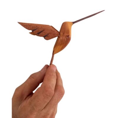 Beija-Flor em Madeira para Parede