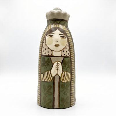 Santa em Cerâmica – 30cm – Delly – SD02