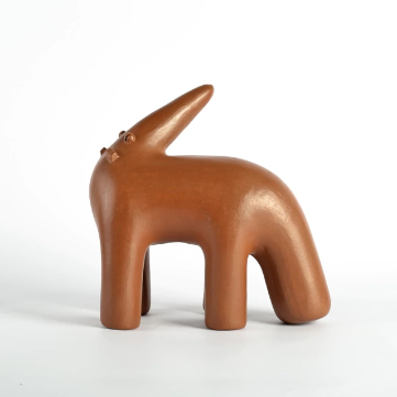 tamandua em ceramica