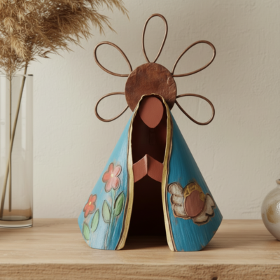 Nossa da Senhora em Metal Decorativa – NSM1
